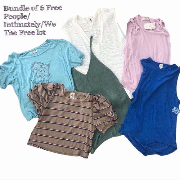 Bundle of 6 Free People /Intimately / We the Free lot - Picture 15 of 15